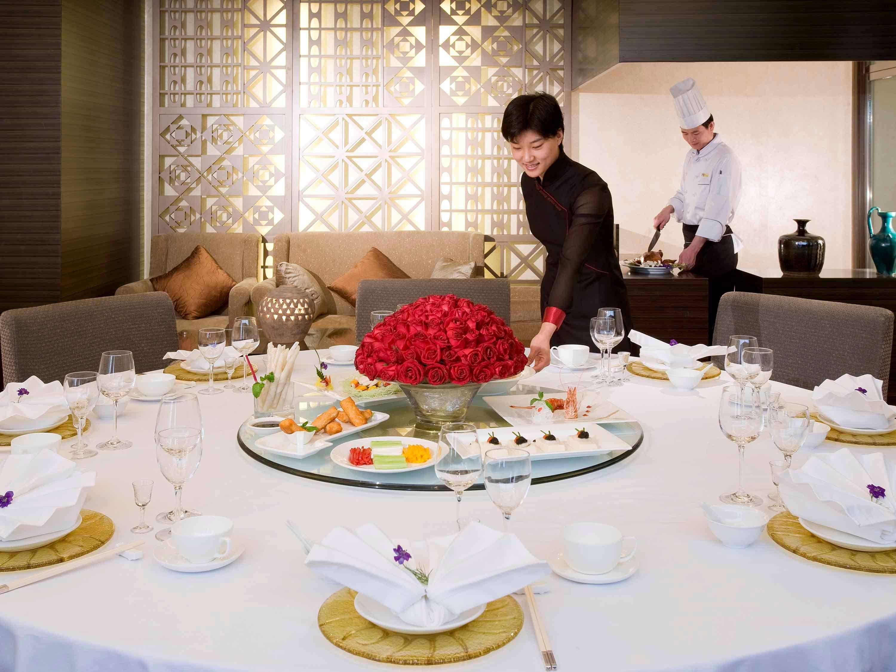 Grand Mercure Beijing Central Restoran fotoğraf
