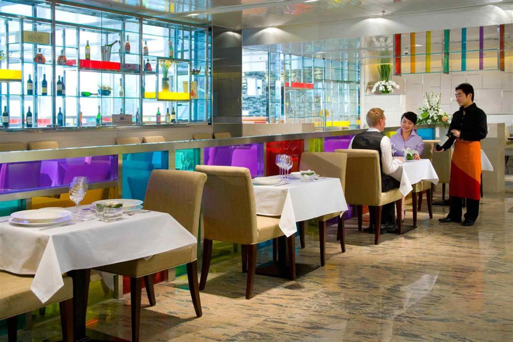 Grand Mercure Beijing Central Restoran fotoğraf